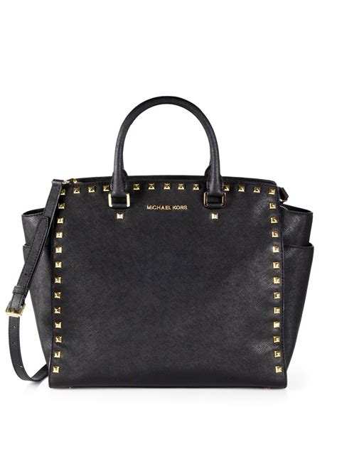 michael kors studded side bag|michael kors new tote bag.